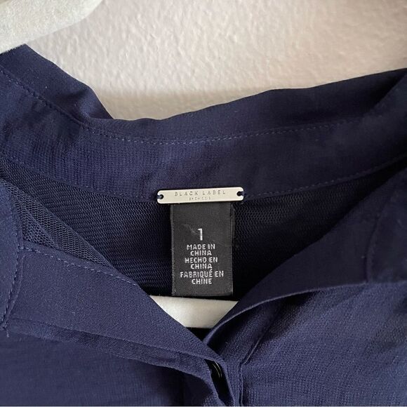 Black label by Chico’s blouse size 1 - Picture 5 of 6